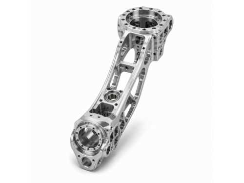 人形机器人腿部结构件CNC